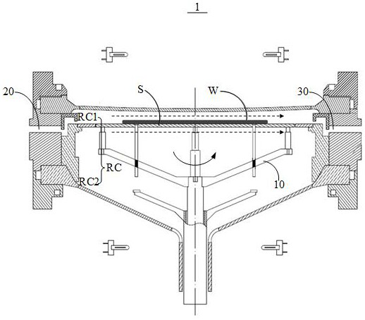 Epitaxial reaction chamber recovery method, epitaxial growth device and epitaxial wafer