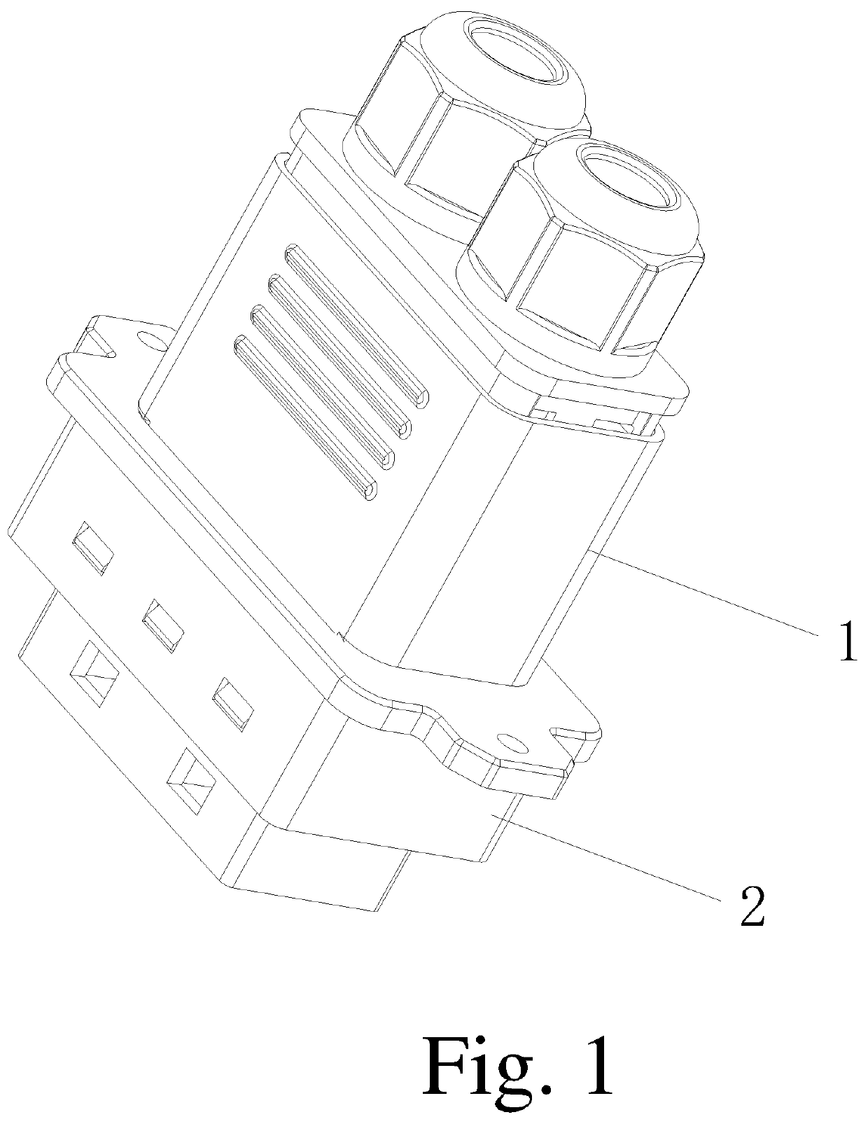 Safe electrical connector having replaceable interface