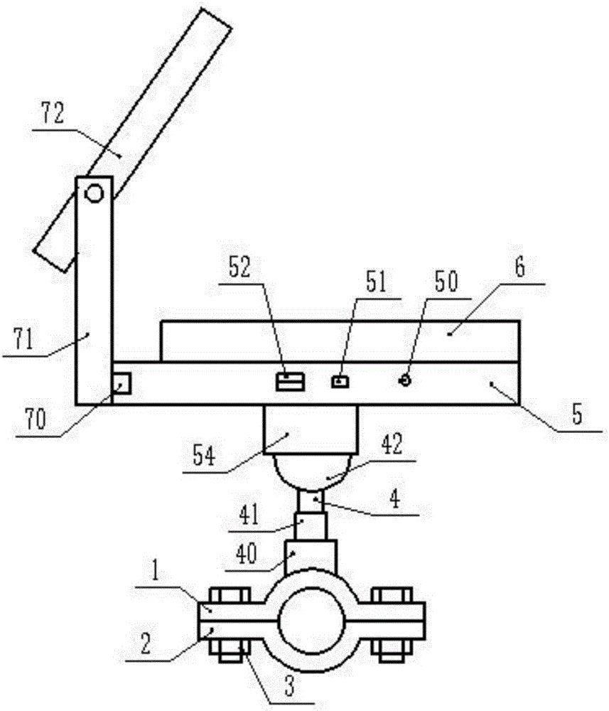 Rechargeable bicycle clamp