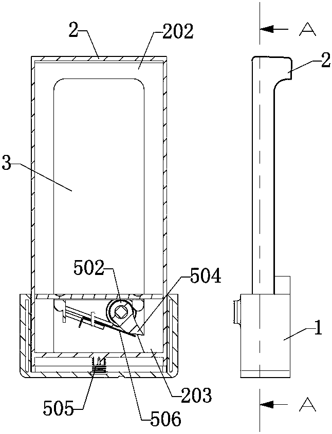 Cigarette shelf opening lock and method for realizing cigarette shelf opening and selling through such mechanism
