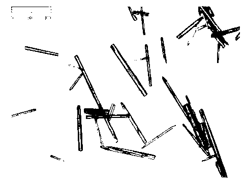 Process for preparing trihydrate magnesium carbonate crystal whiskers through microwave method