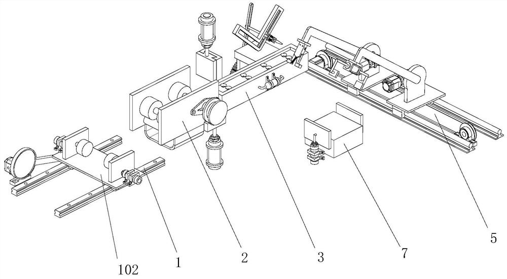 Sheet metal machining mechanism
