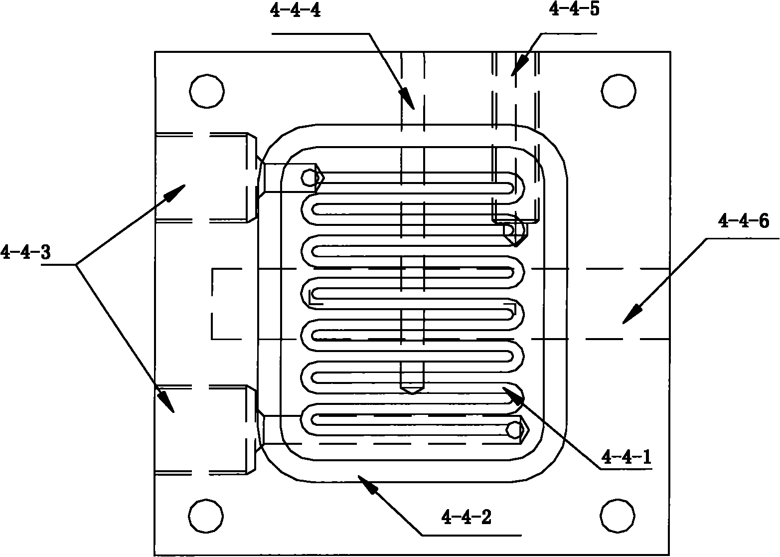 Single-cell assembly and test tool of fuel cell
