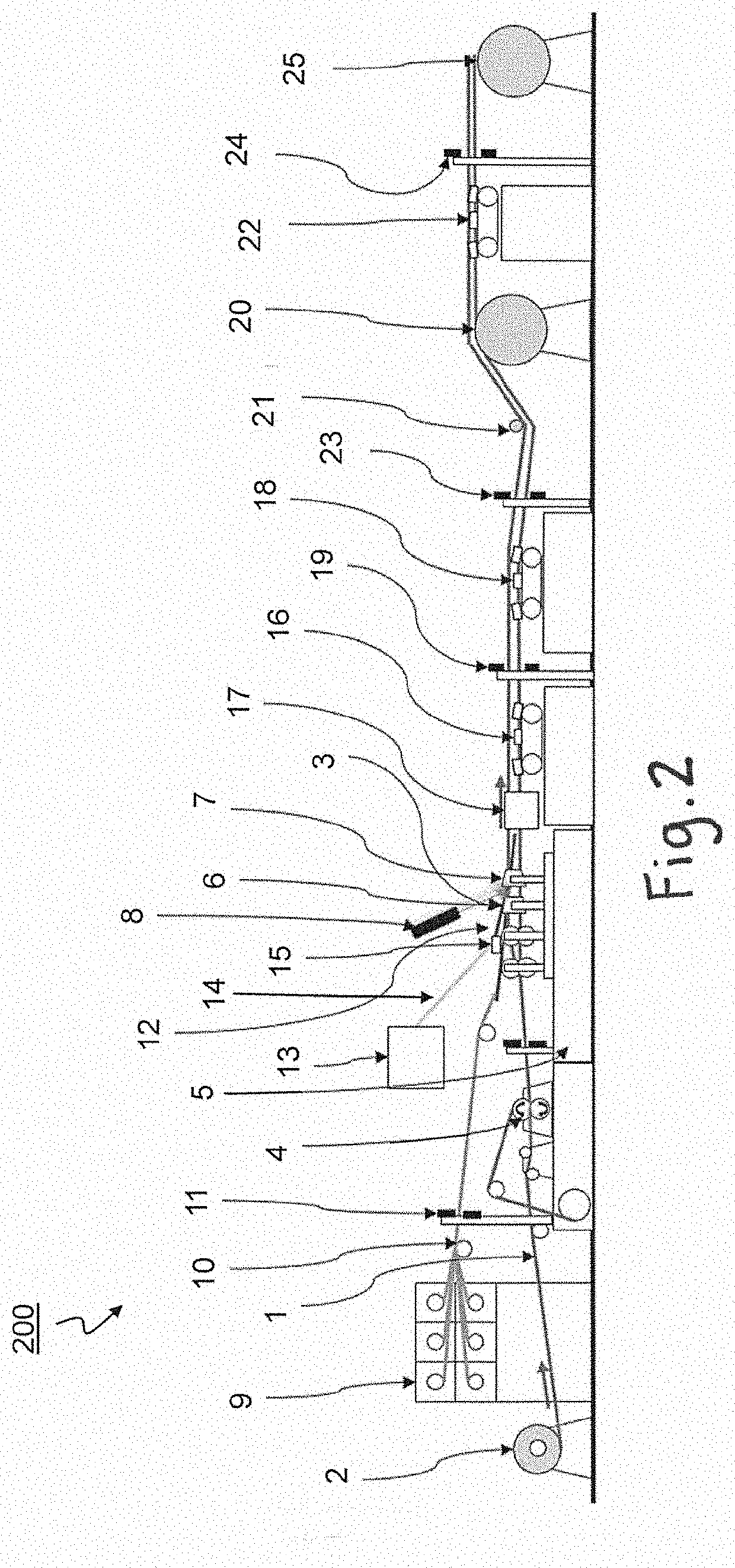 Method for the continuous production of optical fibre waveguides mounted in a thin-walled, radially closed metal tube