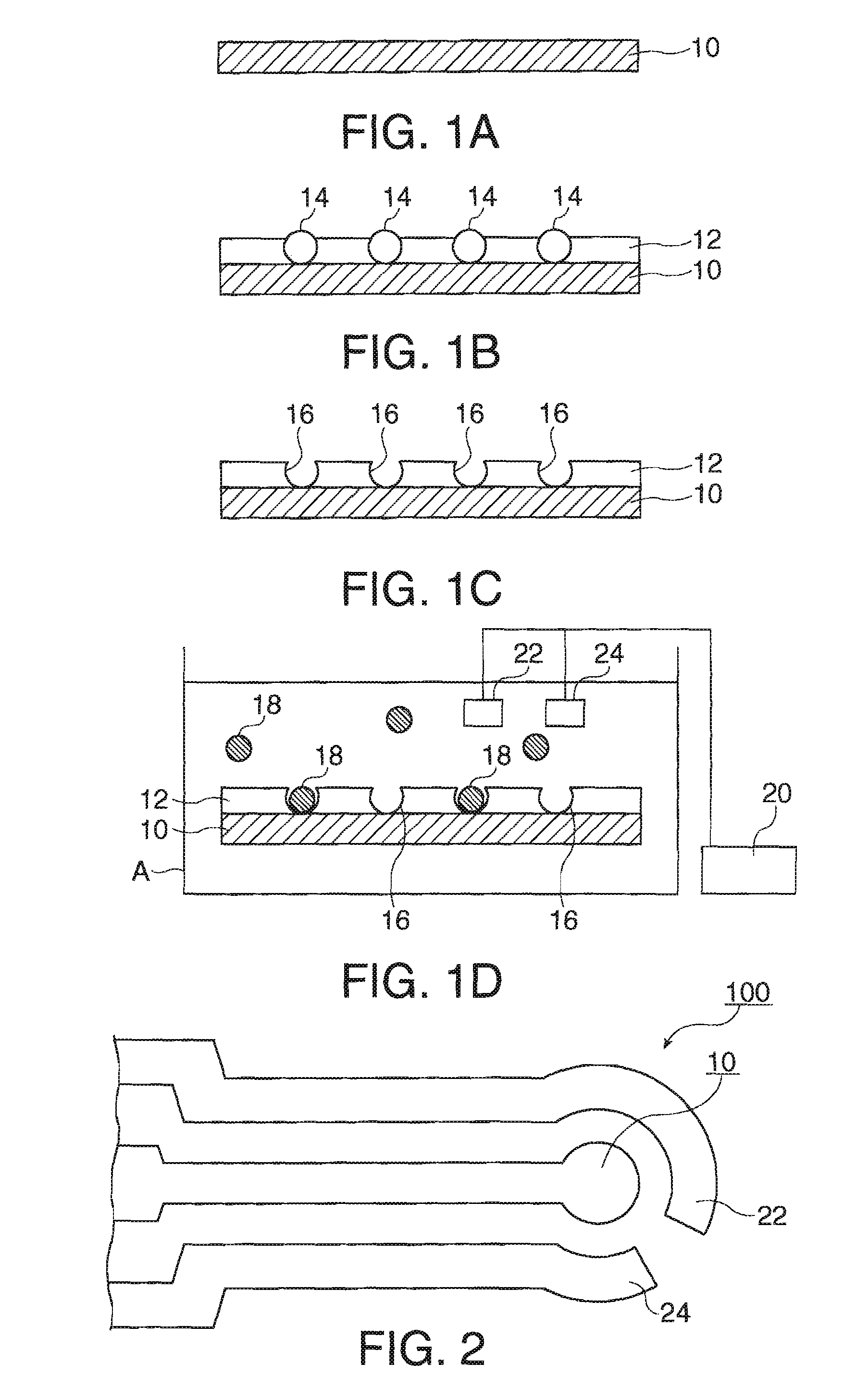 Method for detecting or asssaying target material, and electrode substrate, device, and kit used for the same