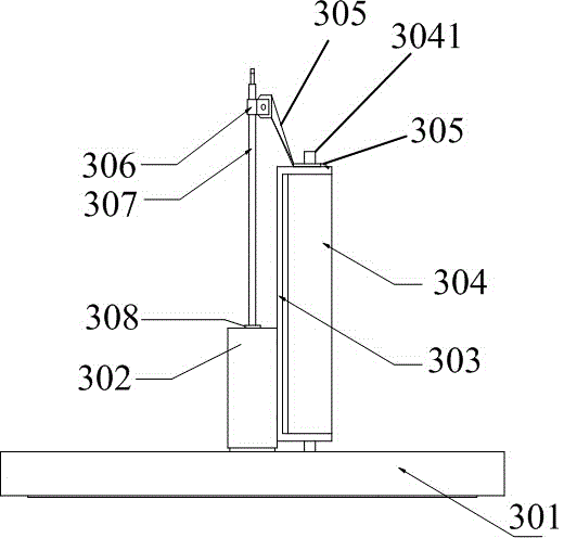 High-temperature vacuum sintering furnace with automatic thermocouple plugging and unplugging device