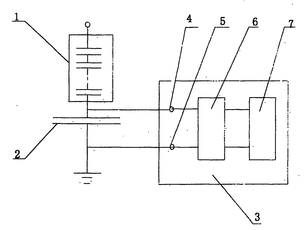 Insulation monitor for capacitive equalizing insulation core