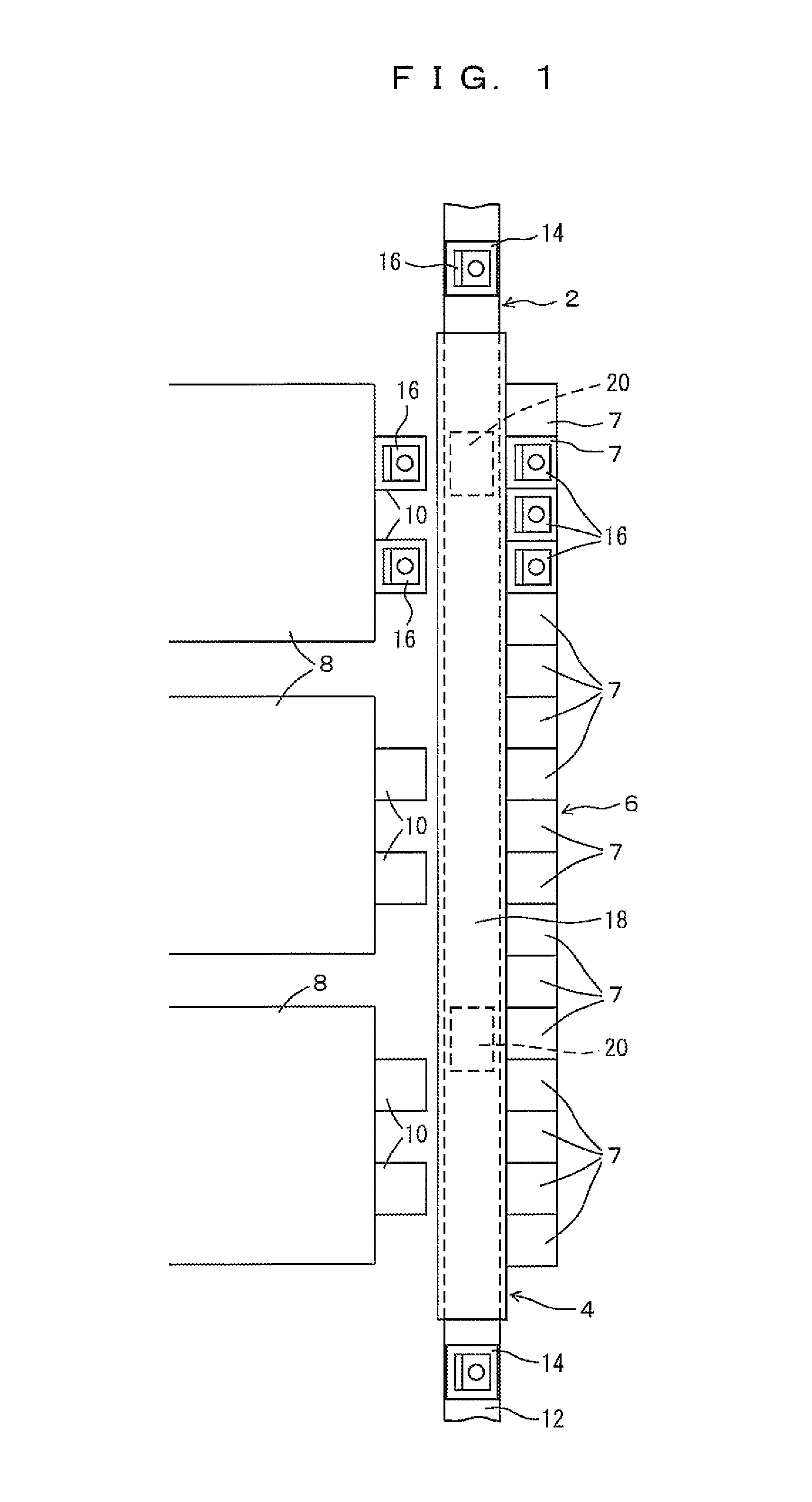 Overhead transportation system and method of transferring article