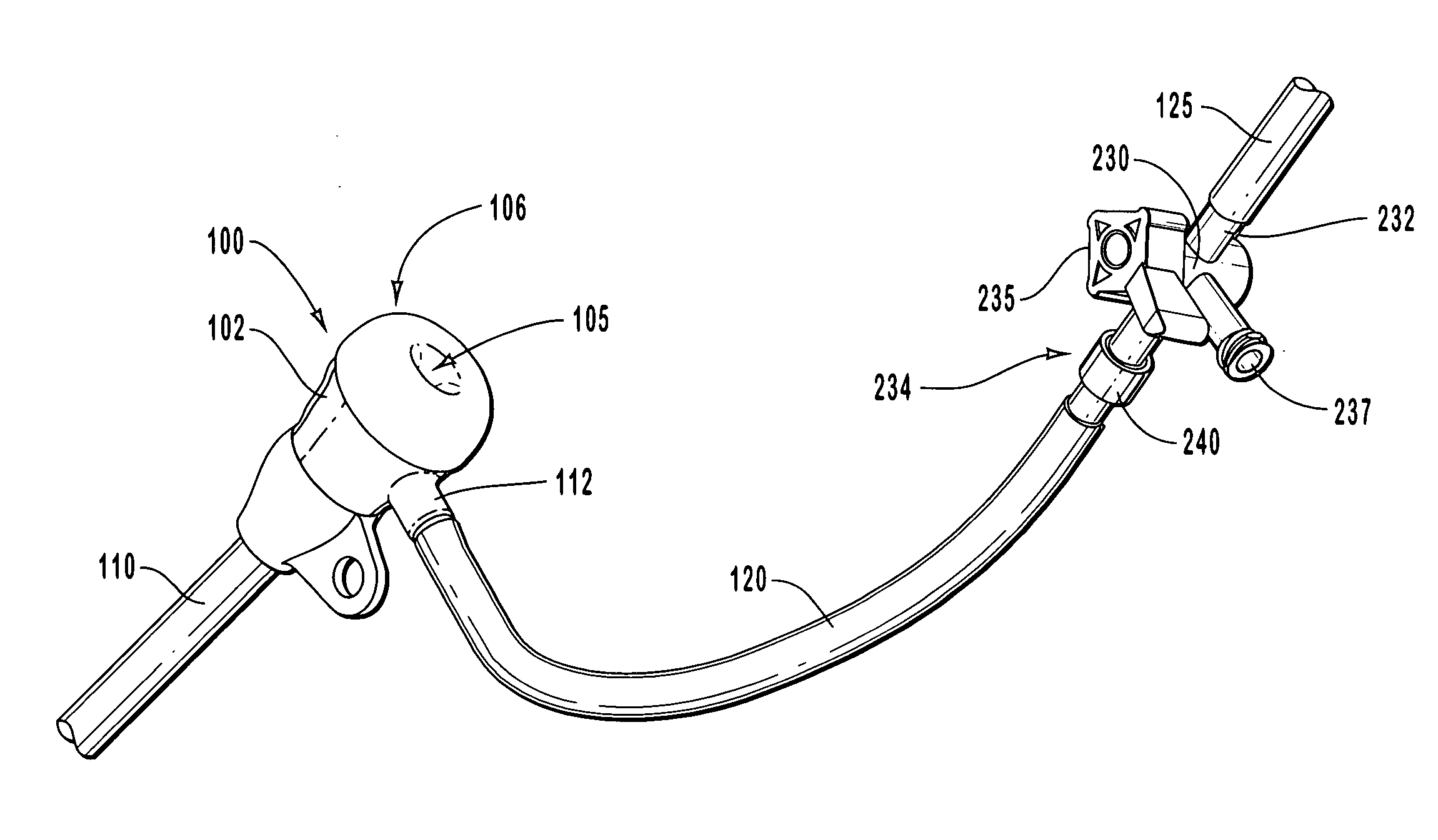 Introducer sheath with rotatable stop cock