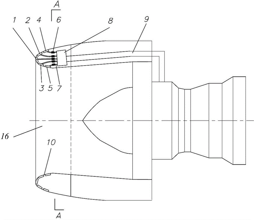 Turbofan engine air intake duct anti-icing structure and anti-icing method