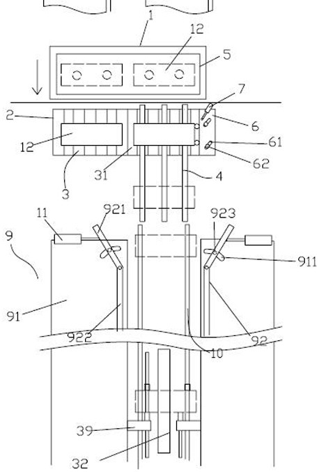 Automatic artificial board drilling device and working method thereof