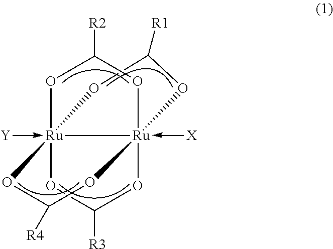Diruthenium complex, and material and method for chemical vapor deposition
