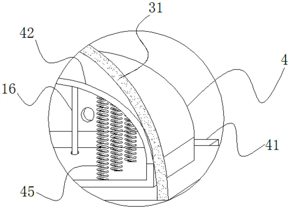 A storage device for textile dip-dyed fabric