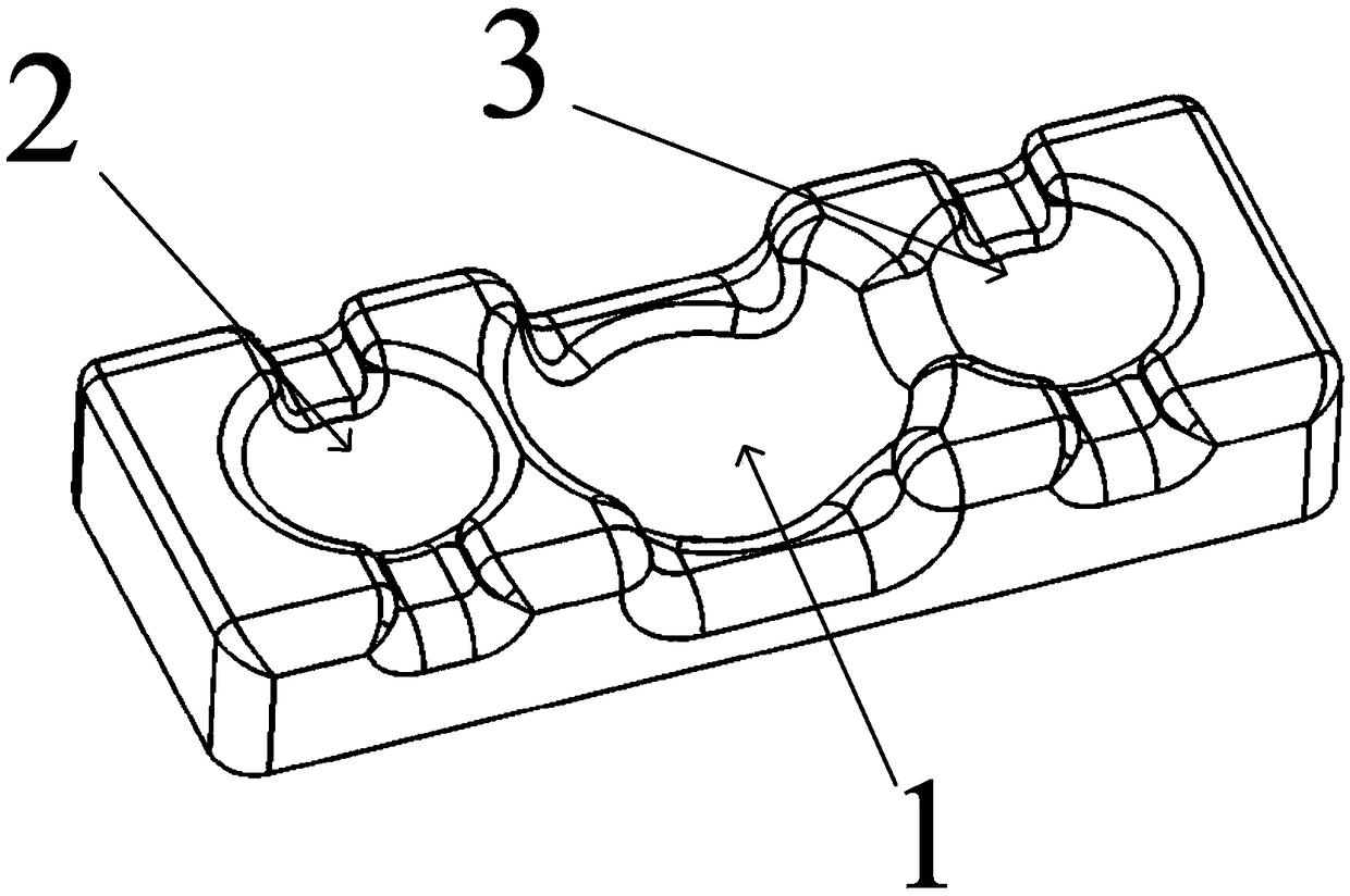 Method for carrying out automatic 3D pillow printing according to medical data