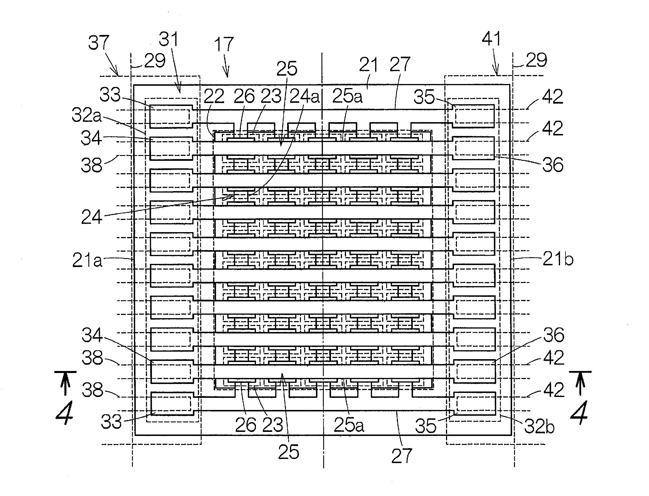 Ultrasonic transducer element chip, probe, electronic instrument, and ultrasonic diagnostic device