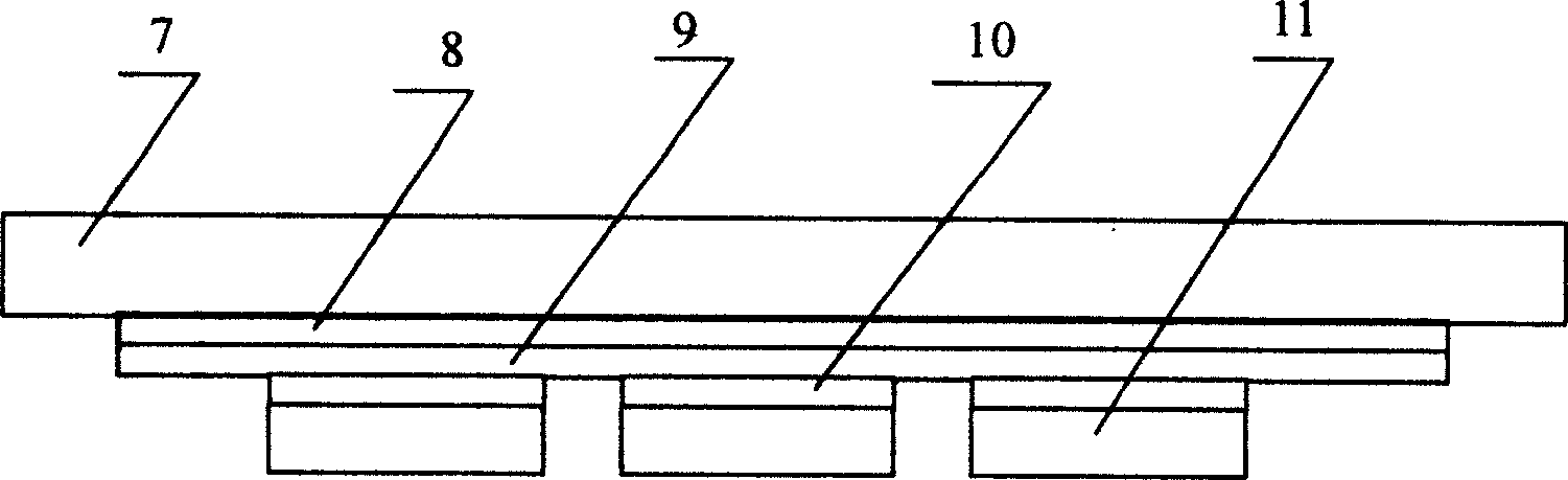 Field emission display made by single grid structure and silver pasting method