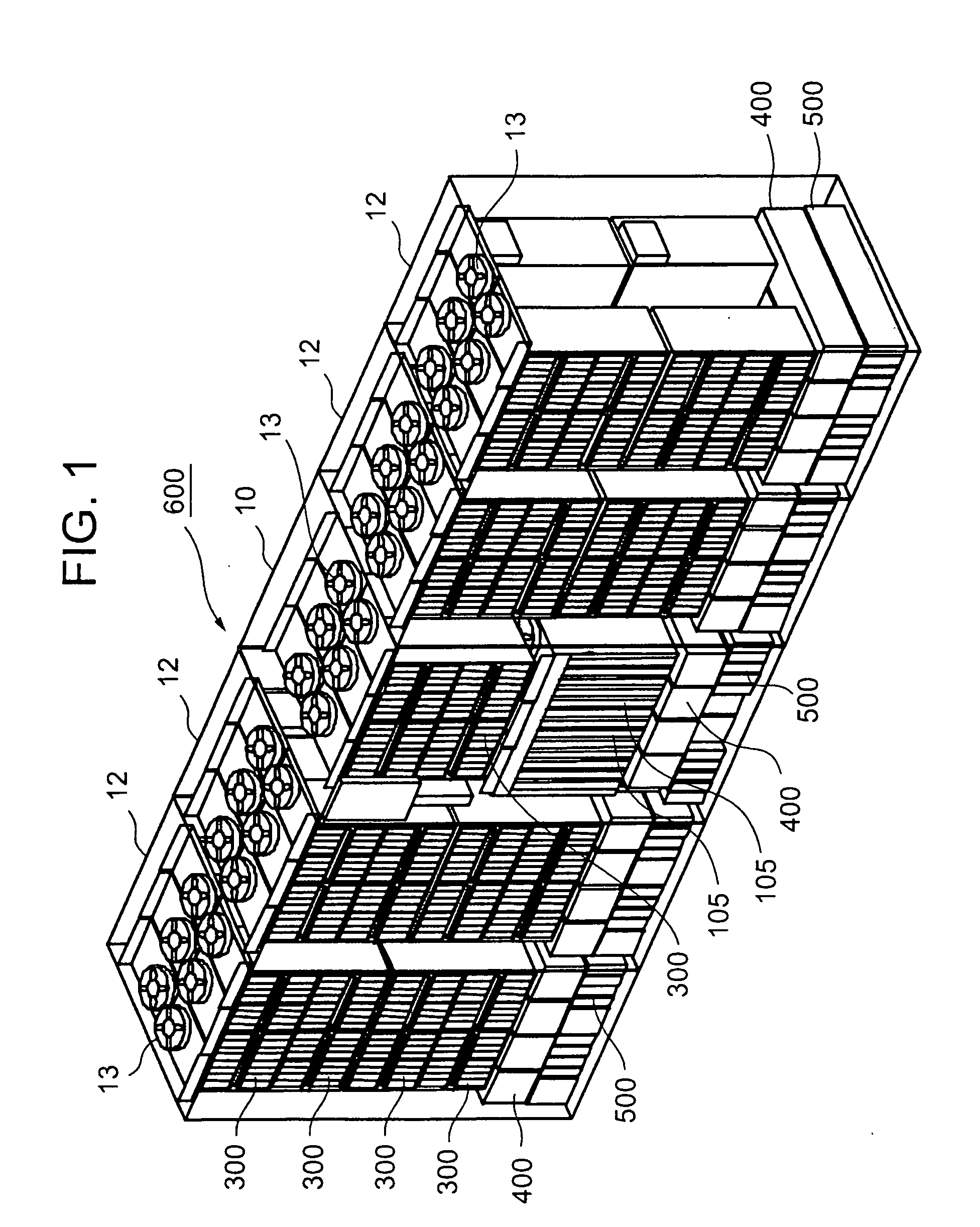 Efficient update of firmware in a disk-type storage device