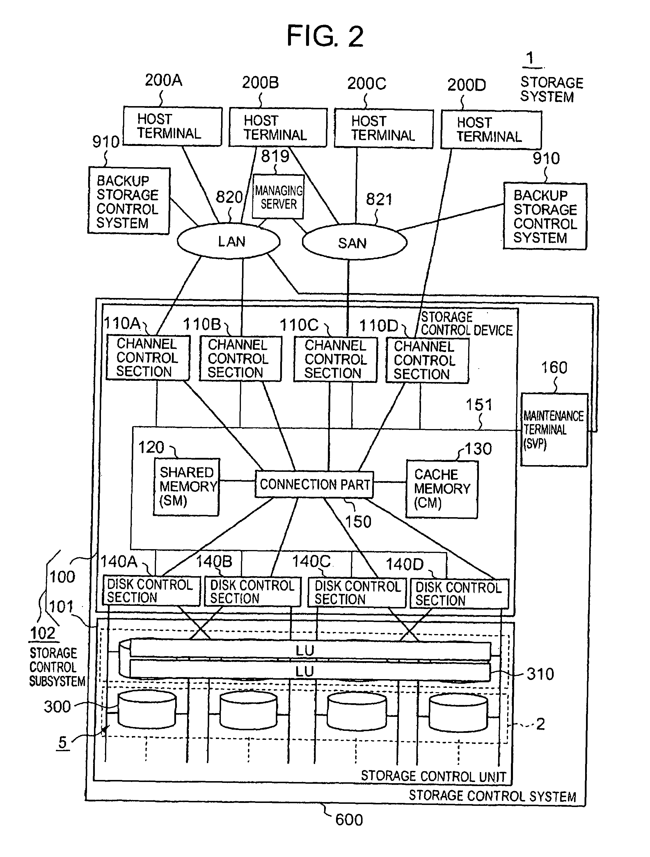 Efficient update of firmware in a disk-type storage device