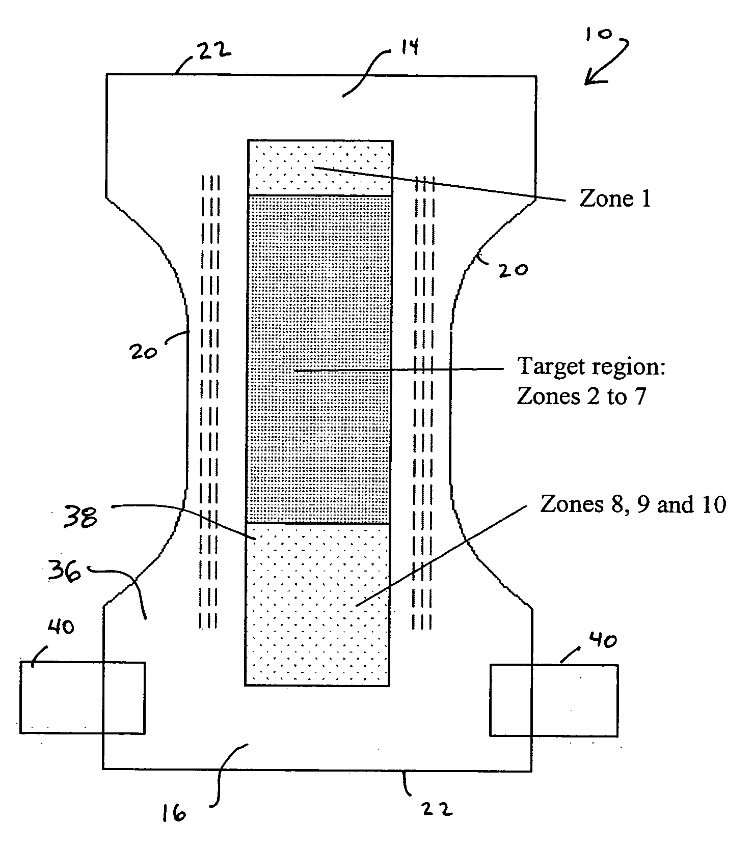 Absorbent article having pulpless absorbent core