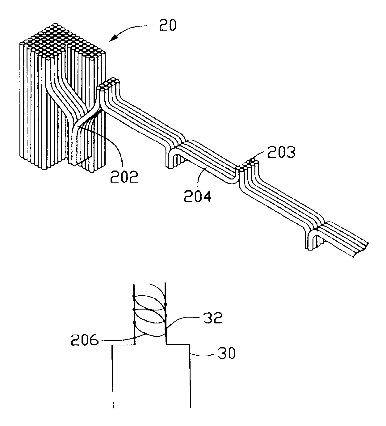 Method of manufacturing a light filament from carbon nanotubes