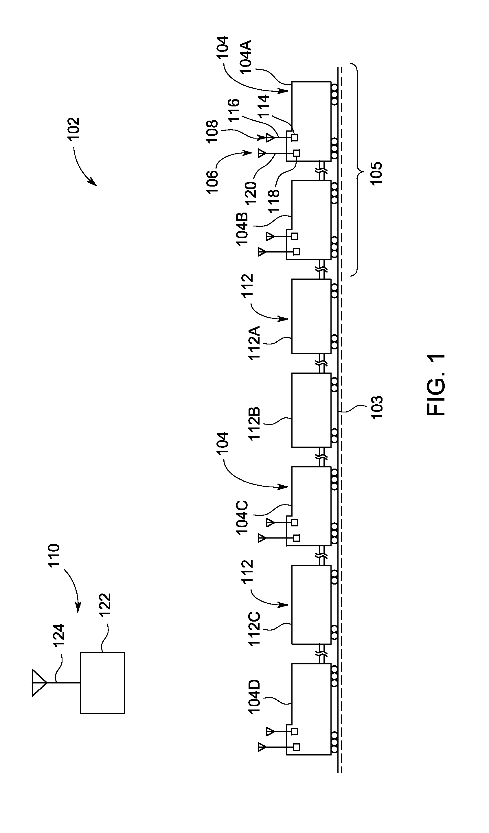 Signal communication system and method for a vehicle system