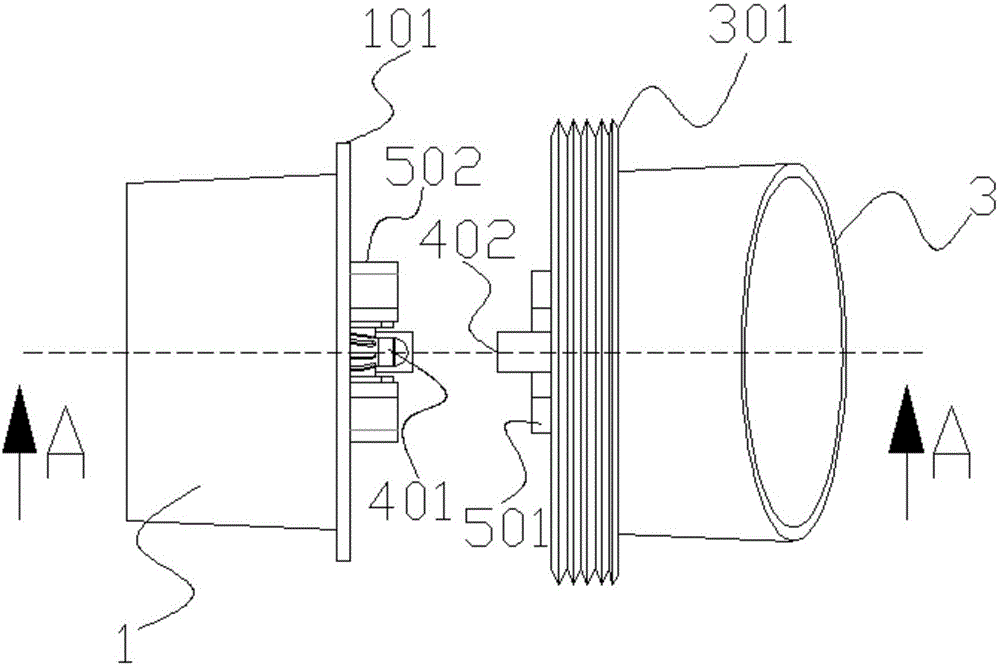 Quick-release plug structure for machine arm of unmanned aerial vehicle