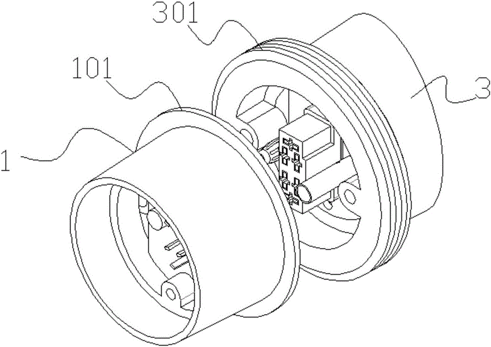 Quick-release plug structure for machine arm of unmanned aerial vehicle