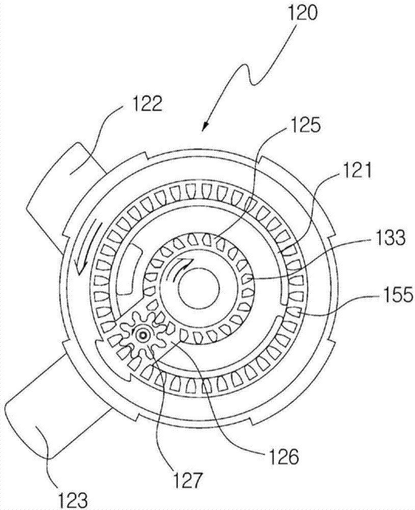 Juicing module for juicer