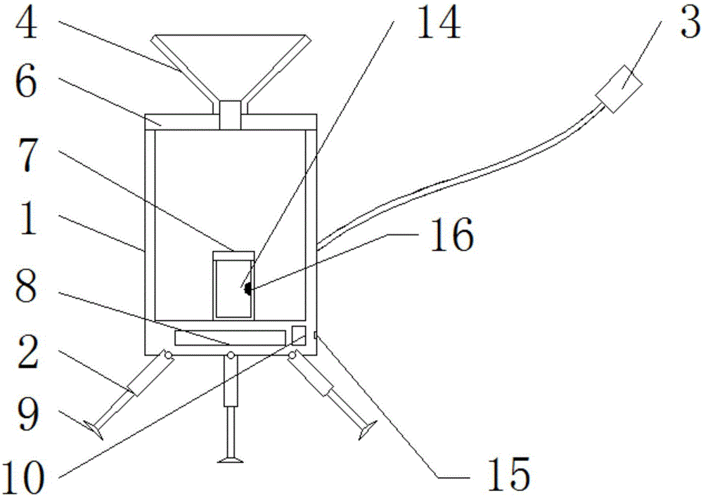 Postoperative fumigation device for urinary surgery