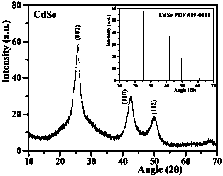 Positively-symmetric double-Z-type sonocatalyst SnO2-CdSe-Bi2O3 and preparation method and application thereof