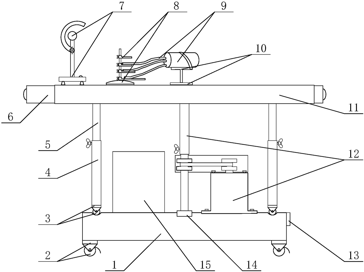 Novel adjustable exhibition stand of multistrand metal compound wires