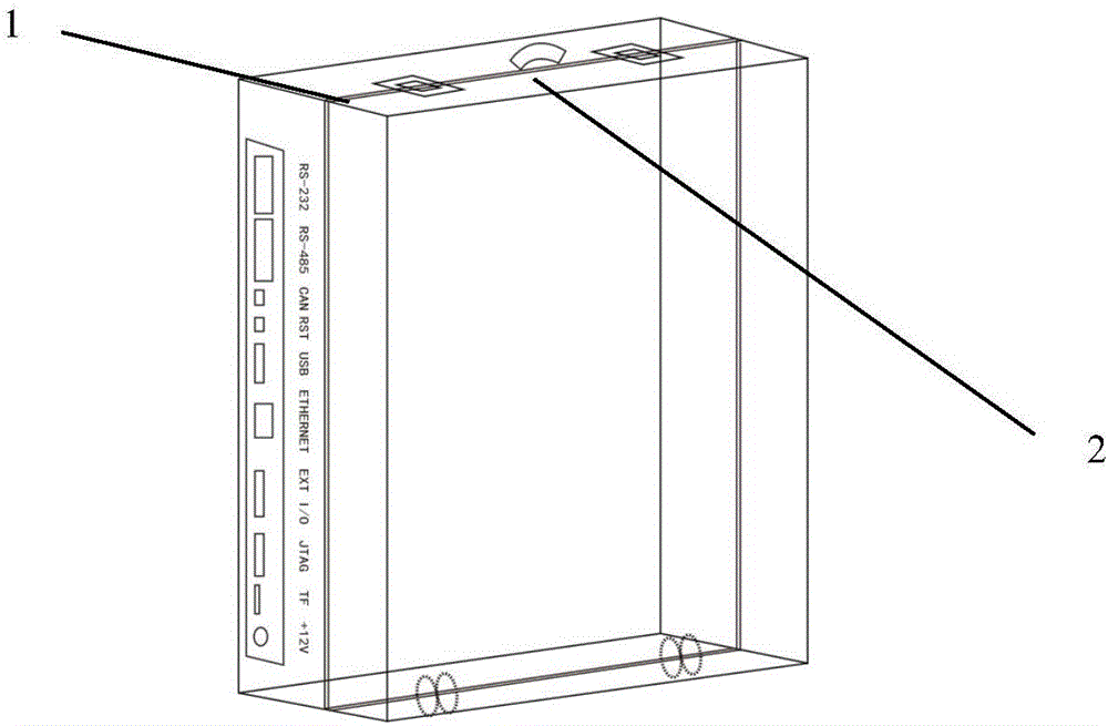 FPGA development module based traffic signal control demonstration box