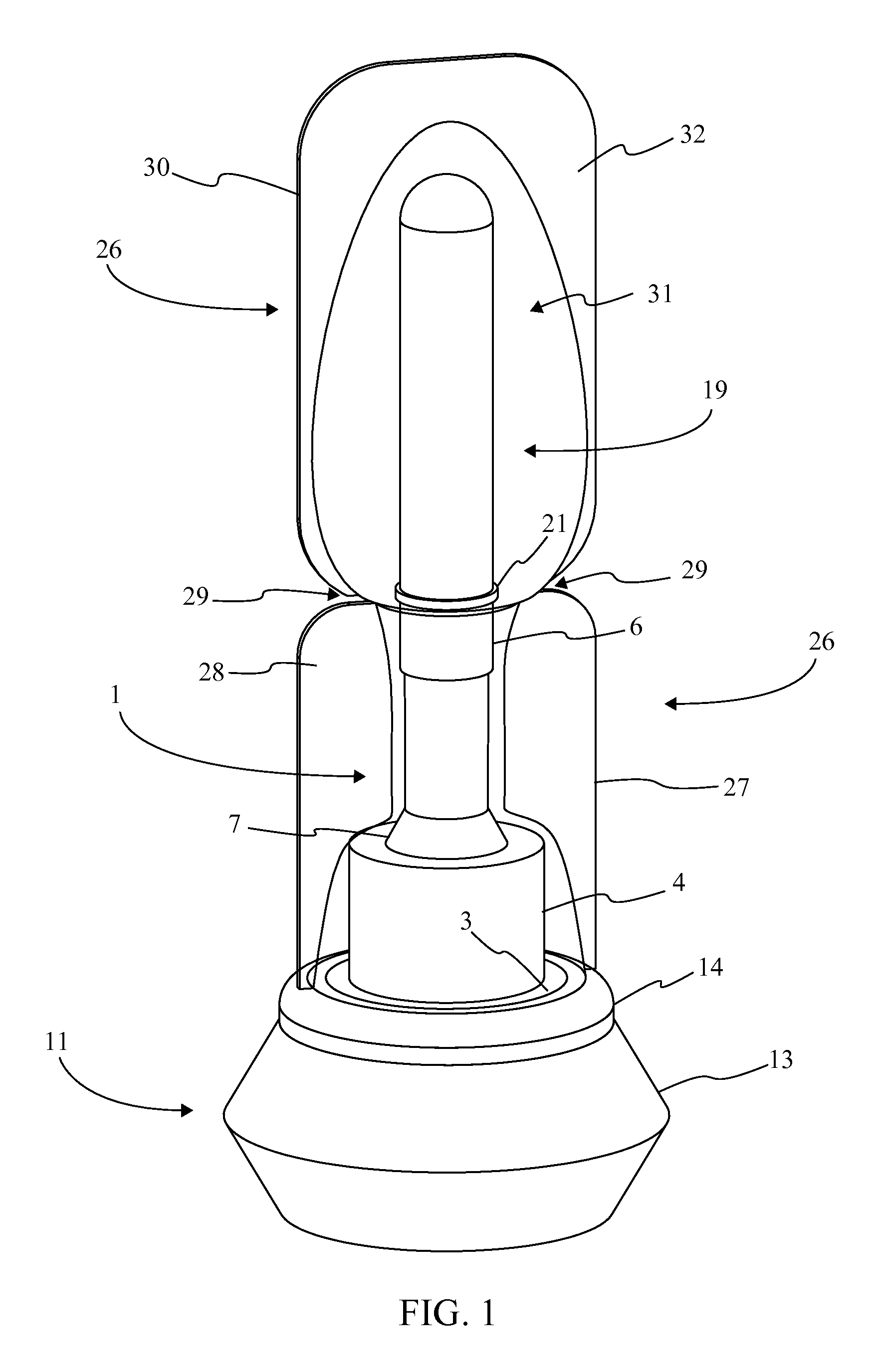 Prefilled medical injection device