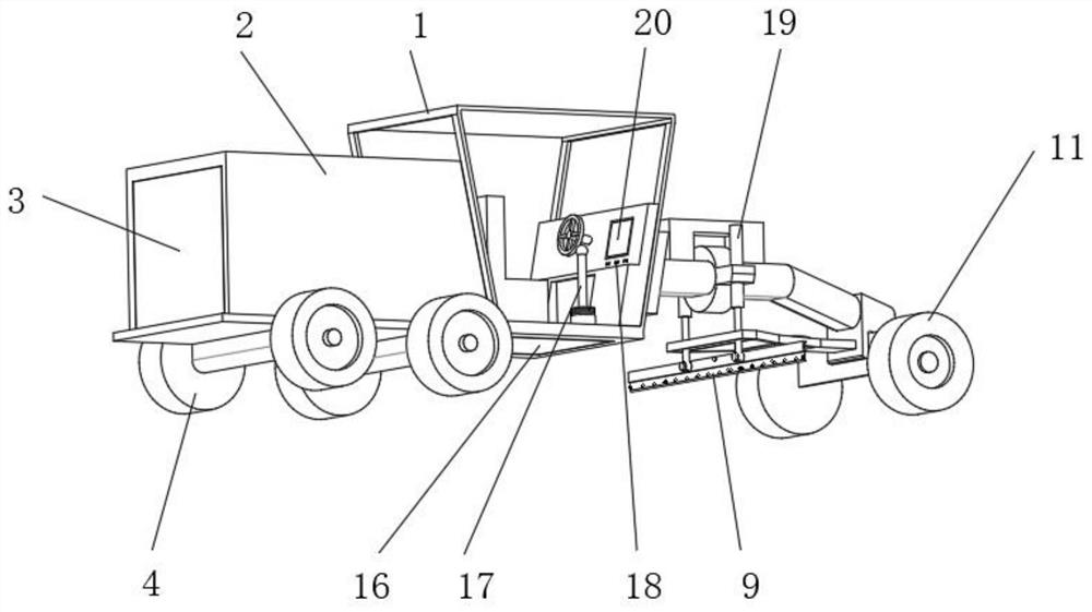 Grader automatic control system