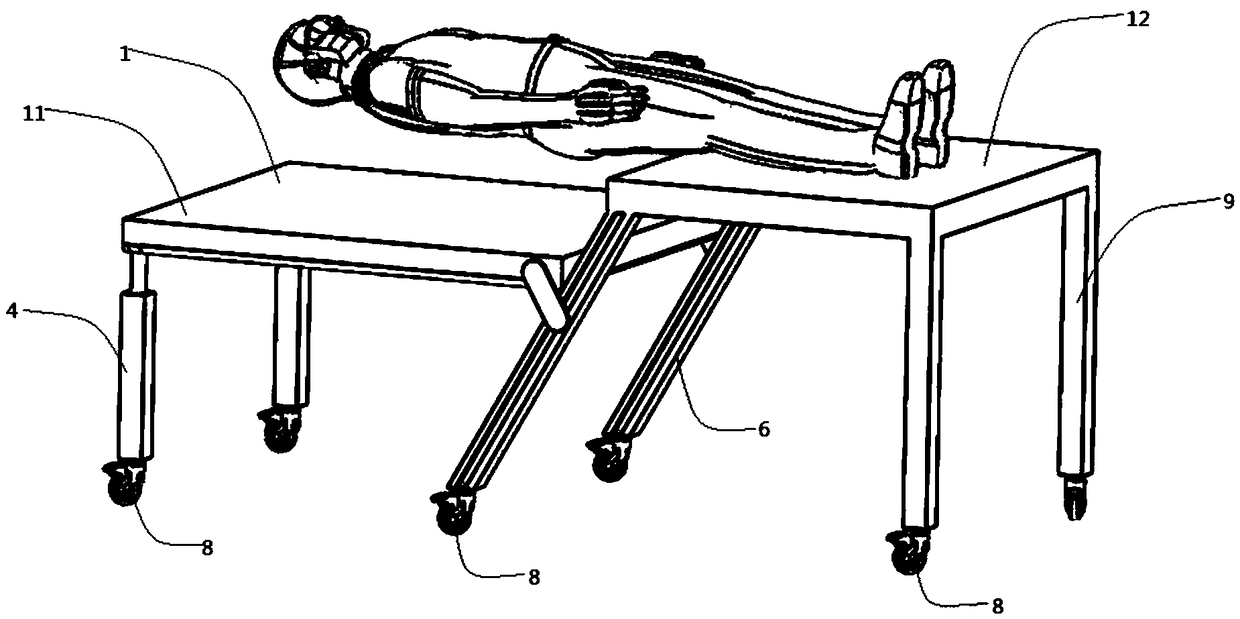 Nursing system providing convenience for nursing bedridden patient