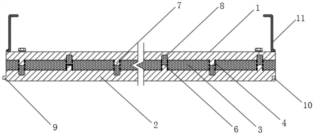 An aluminum honeycomb ceiling panel with a micro-perforated sandwich layer