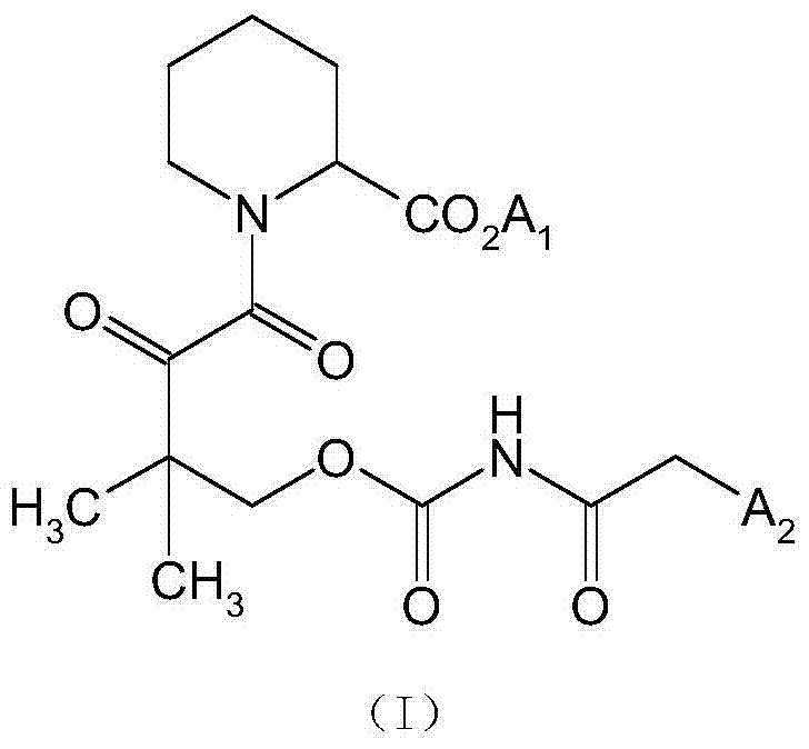 N-substituted pipecolic acid derivative, as well as preparation method and application thereof