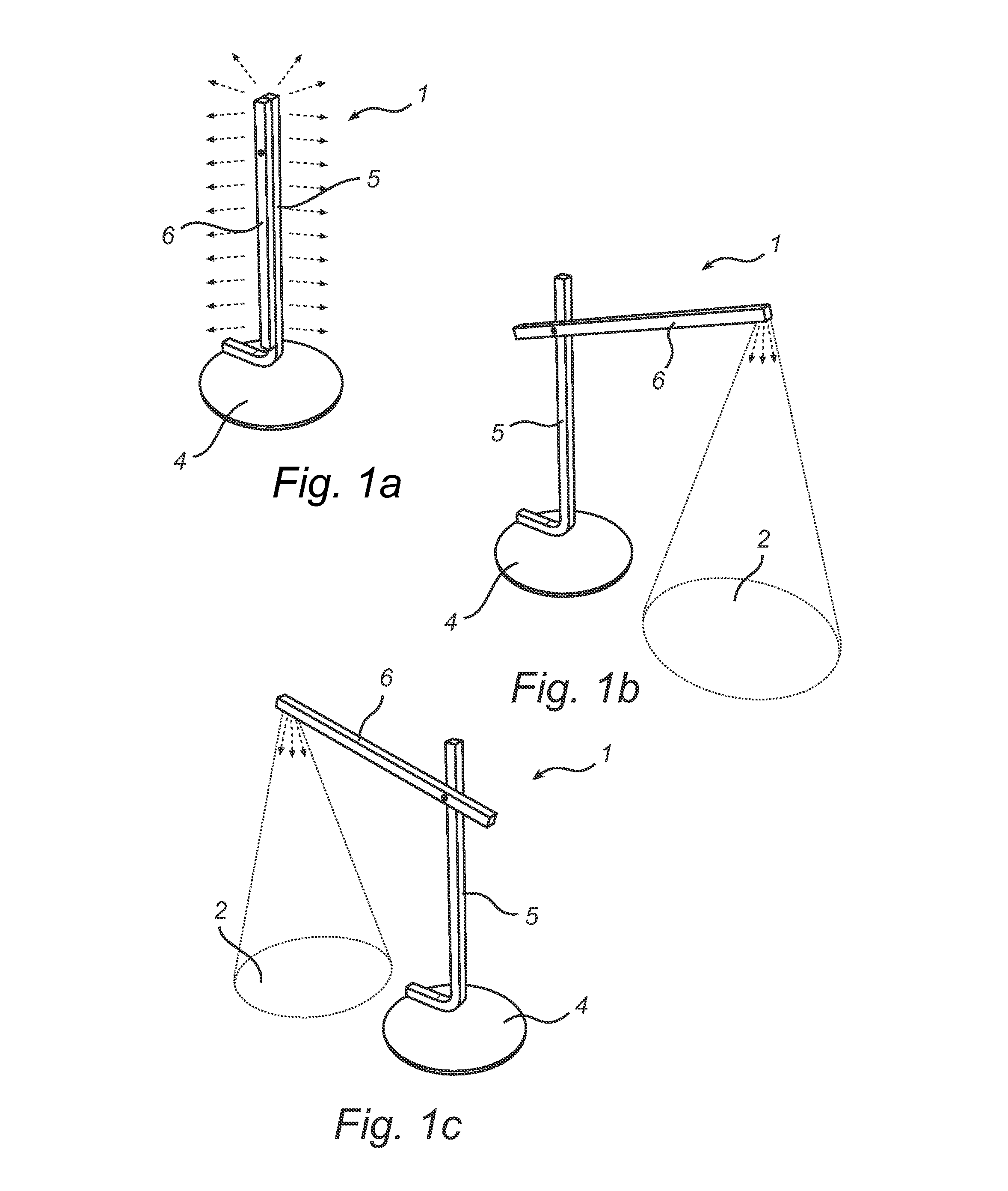 Light Output Device with Movable Lightguide System