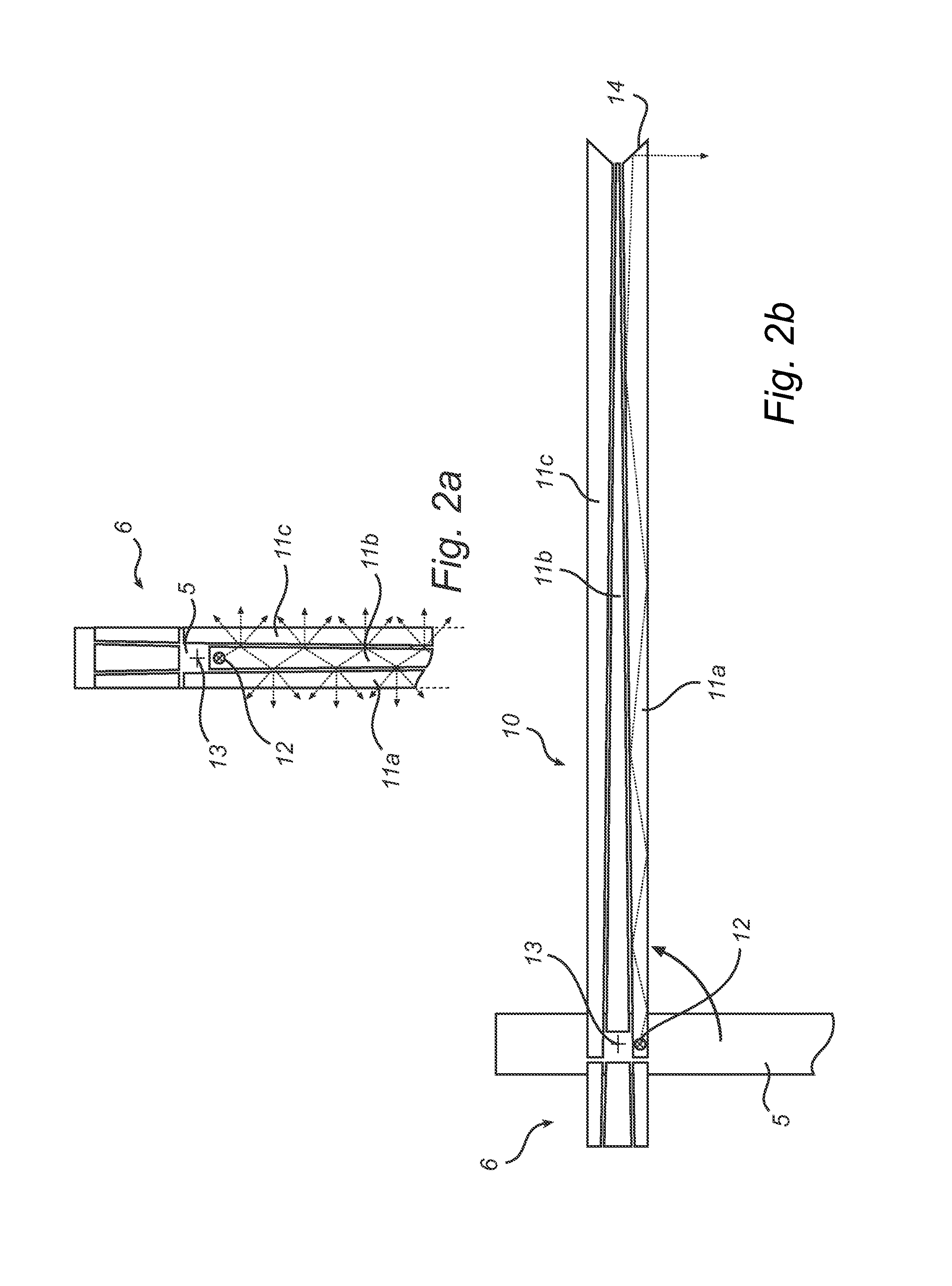 Light Output Device with Movable Lightguide System