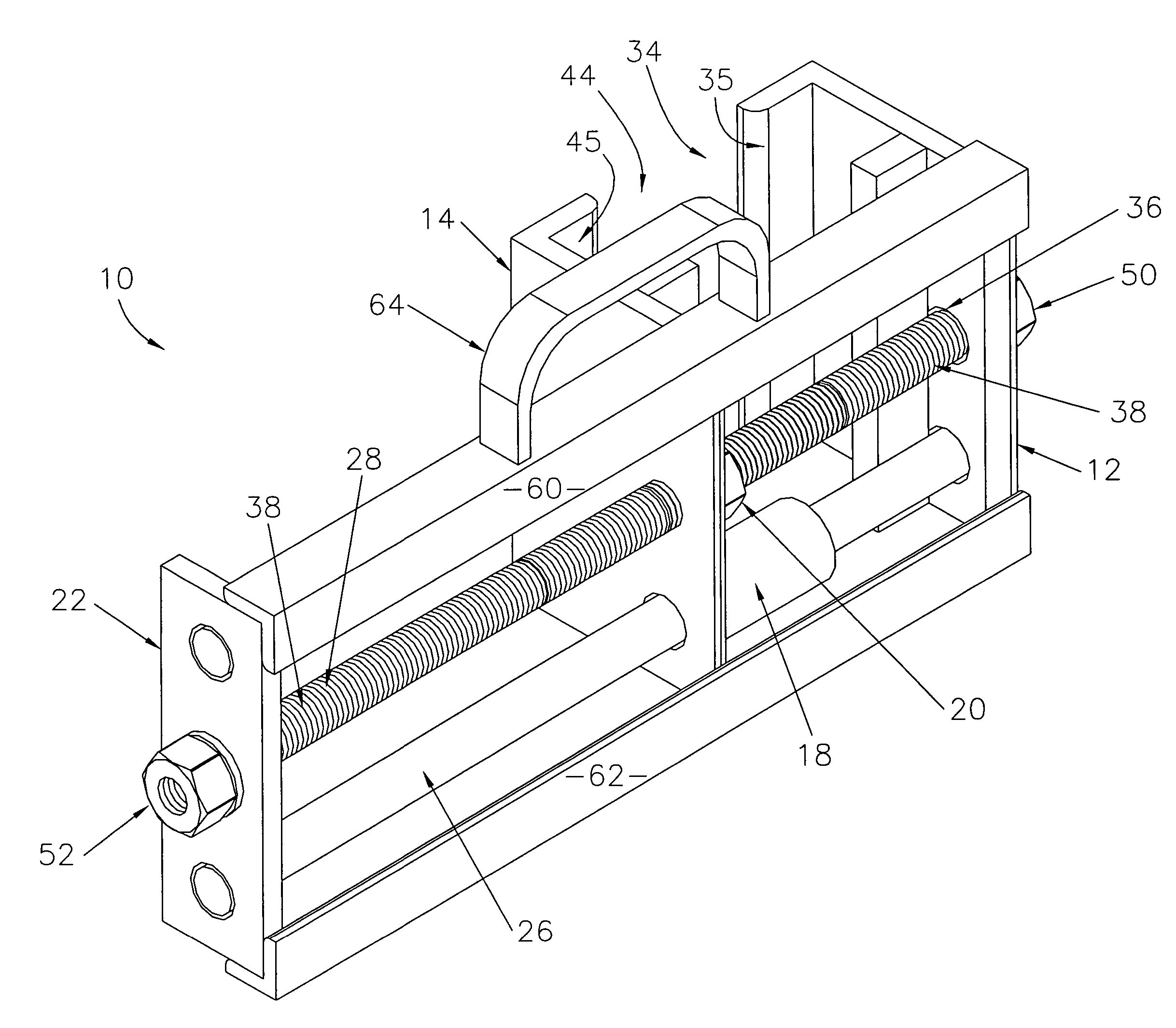 Device for facilitating connection of terminal ends of vehicle track to form closed loop