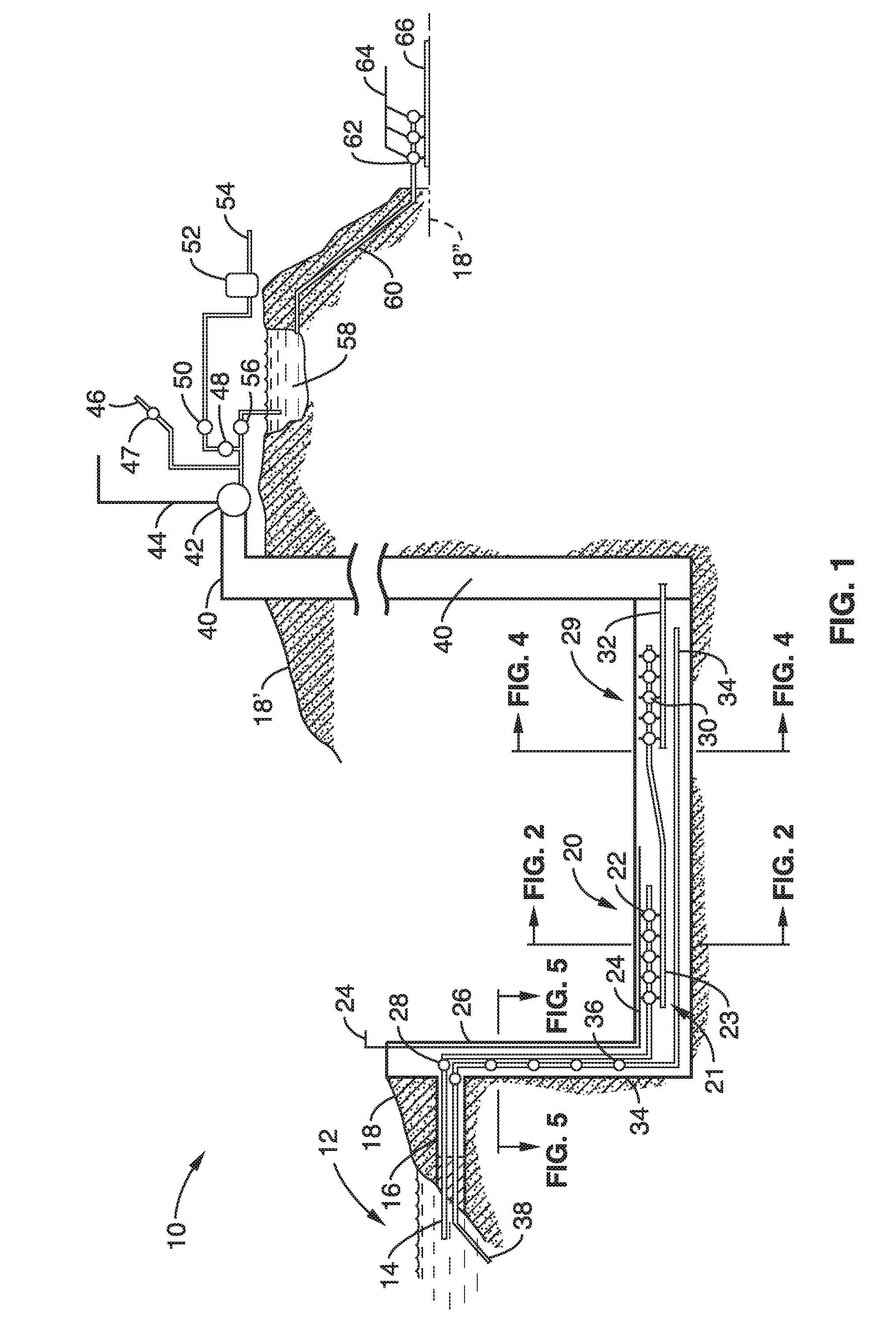 Electricity generation and water desalinization in constructed shafts utilizing geothermal heat