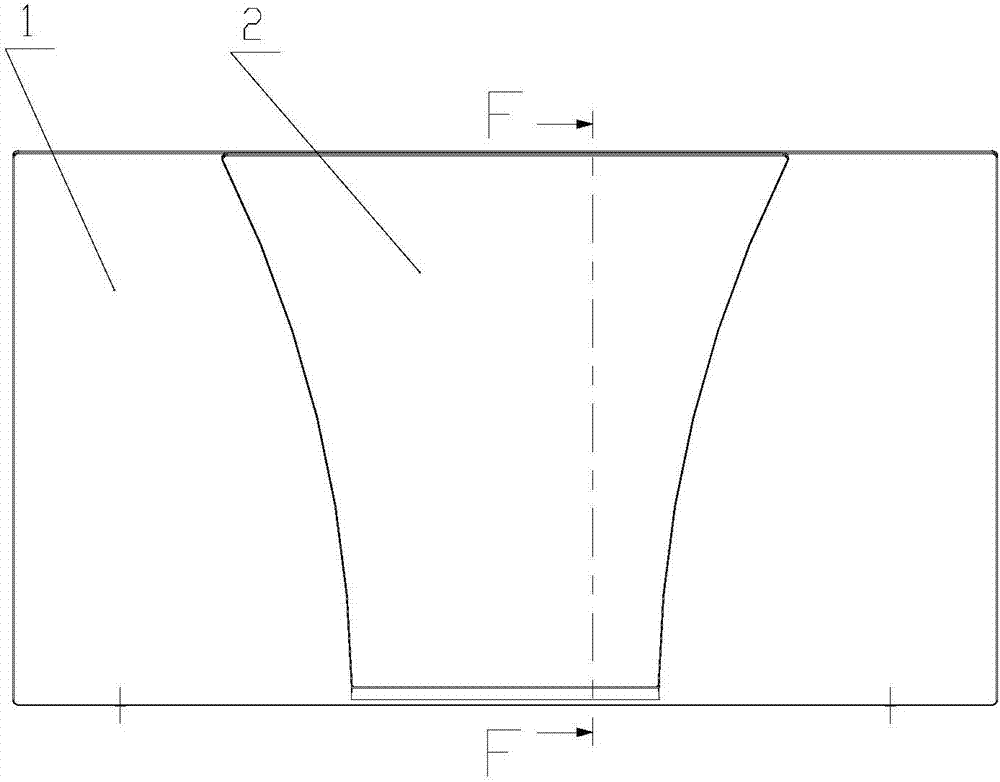 A connecting structure between a range hood main body and a smoke guide plate and a side-suction type range hood