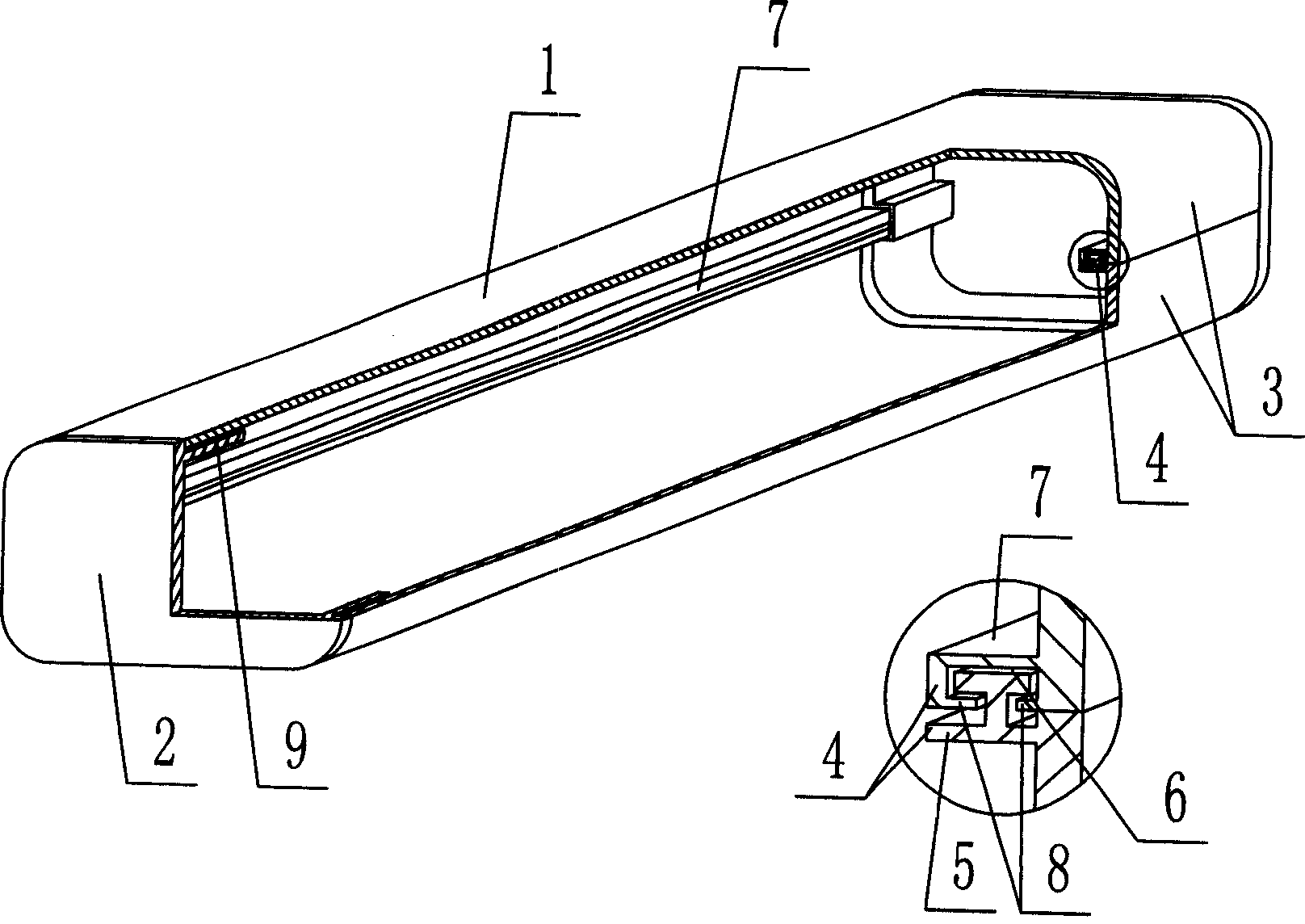 Plastic thin-wall tube