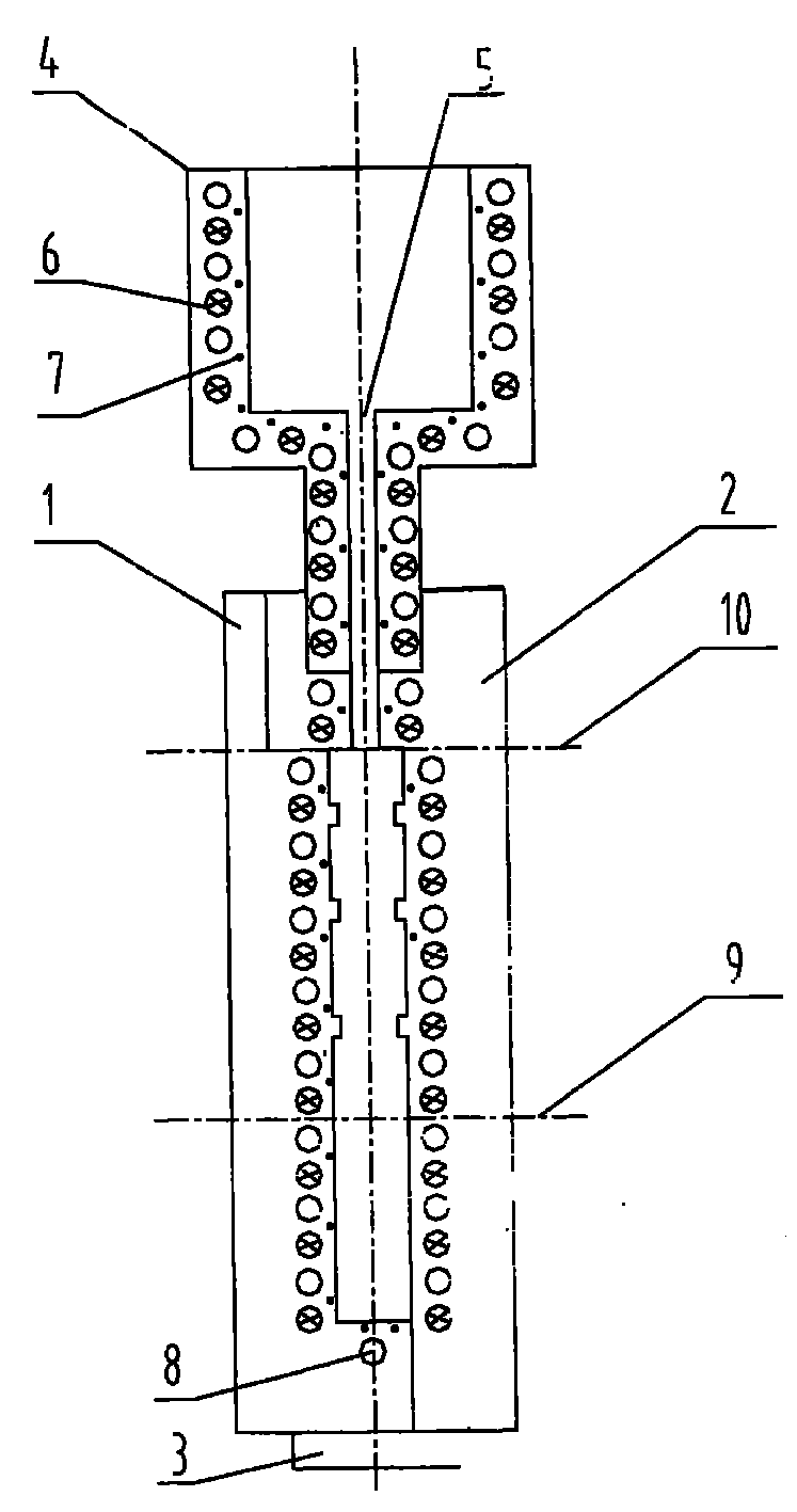 Oriented solidification casting method and apparatus