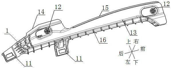 Side air curtain mounting bracket and vehicle