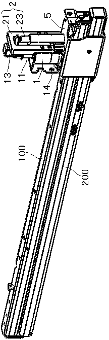 Slide rail locking mechanism