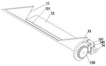 Construction waste recycling and powdering device