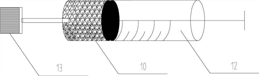 Tunnel step-by-step excavation simulation device