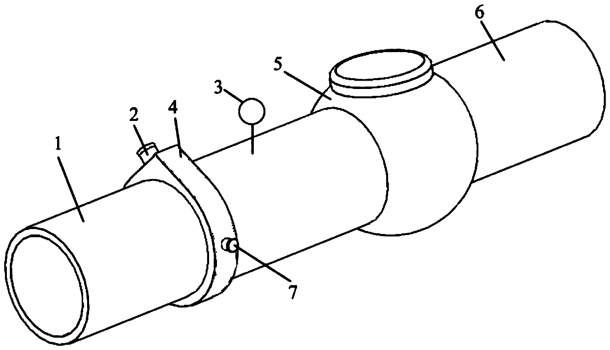 Self-adaptive irrigation system pipeline water hammer impact reducing device