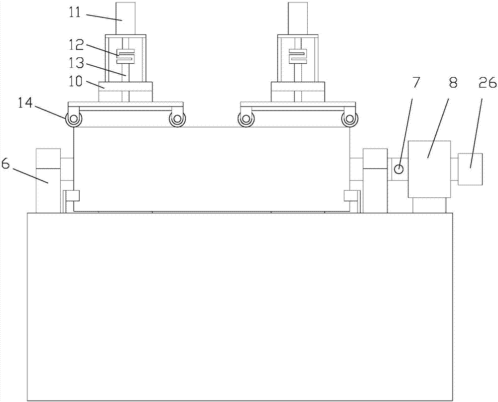 Cloth spreading system with automatic edge leveling function